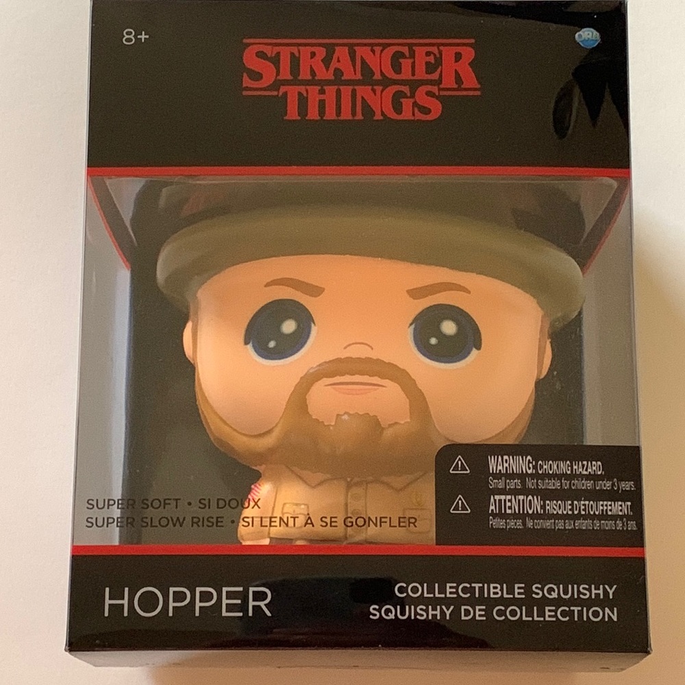 Stranger Things Hopper Squishy Netflix Show